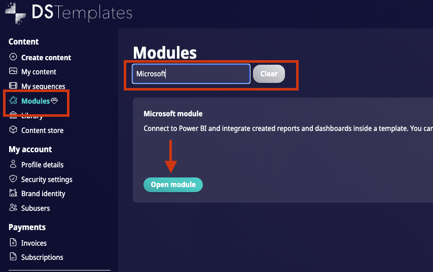 Connect Power BI