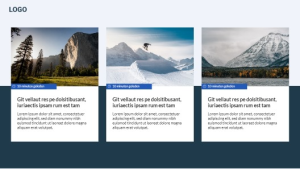 Active - Complete with Weather & SharePoint - digital signage template