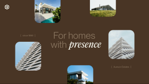 Architectural - Content Presentation - digital signage template