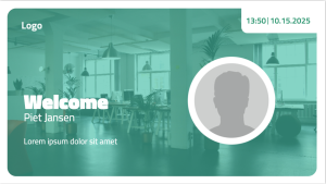 Aurora Core - Module Layout - digital signage template