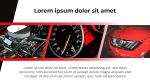 Automotive - Video Spotlight - digital signage template