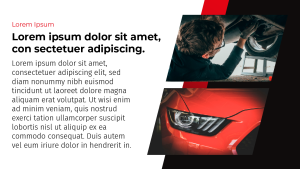Automotive - Highlight Display - digital signage template