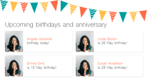 Birthday - Layout 5 - digital signage template