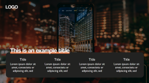 Business - Layout 6 - digital signage template