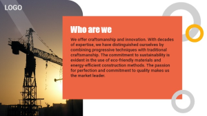 Construction - Media Display - digital signage template