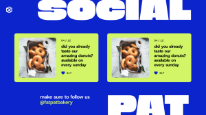 Cookie - Information Display - digital signage template
