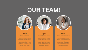 Employees - Overview Layout 1 - digital signage template