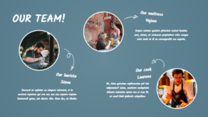 Employees - Overview Layout 4 - digital signage template