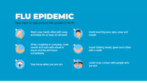Epidemic - Bullet Points - digital signage template