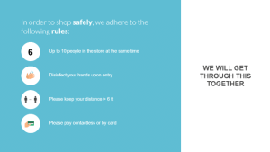 Epidemic - Rules & Measures - digital signage template