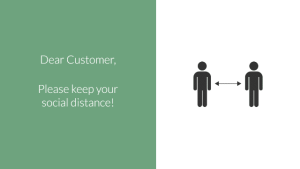 Epidemic - Information with Media - digital signage template
