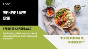 Hospitality & Food Service - Layout 12 - digital signage template