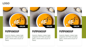 Hospitality & Food Service - Layout 13 - digital signage template