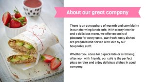 Hospitality & Food Service - Layout 21 - digital signage template