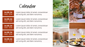 Hospitality - Layout 5 - digital signage template