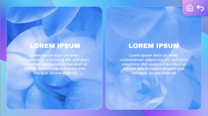 Interactive Block - Layout 2 - digital signage template