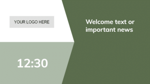 Internal Communication - Layout 10 - digital signage template