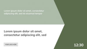 Internal Communication - Layout 12 - digital signage template