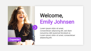 Introduction - Layout 2 - digital signage template