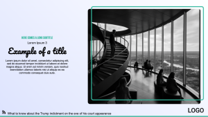 Mainline - Layout 2 - digital signage template