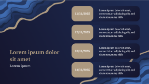 Marble - Layout 5 - digital signage template