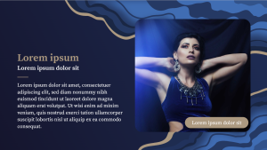 Marble - Layout 7 - digital signage template