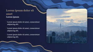 Marble - Layout 8 - digital signage template