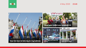 NOS News - digital signage template