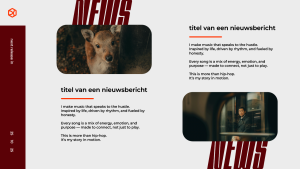Pulse - Layout 4 - digital signage template