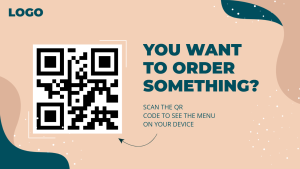 QR Code - Layout 3 - digital signage template