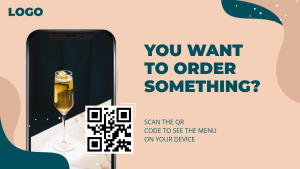 QR Code - Layout 4 - digital signage template