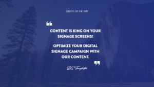 Quotes - Layout 6 - digital signage template