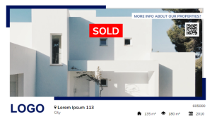 Real Estate - Slider Layout 4 - digital signage template