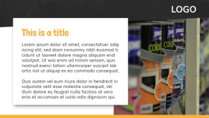 Retail - Layout 10 - digital signage template