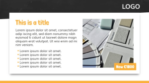 Retail - Layout 11 - digital signage template