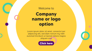 Screensaver - Layout 3 - digital signage template