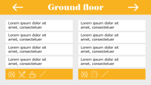 Wayfinding - Layout 5 - digital signage template