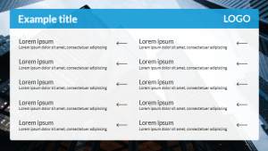 Wayfinding - Layout 6 - digital signage template