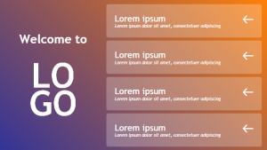 Wayfinding - Layout 7 - digital signage template