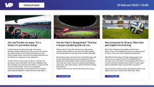 Soccer - Layout 1 - digital signage template