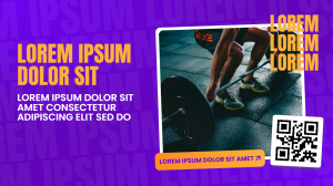 Sporty - Layout 2 - digital signage template