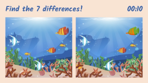 Spot the Difference - Layout 2 - digital signage template