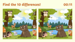 Spot the Difference - Layout 3 - digital signage template
