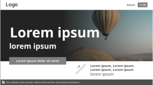 Internal Communication - Layout 19 - digital signage template