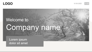 Internal Communication - Layout 23 - digital signage template