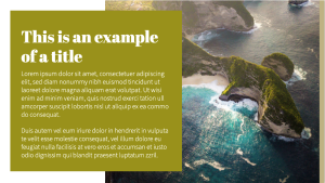 Text, Image and Video - Layout 4 - digital signage template