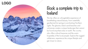 Travel - Layout 1 - digital signage template