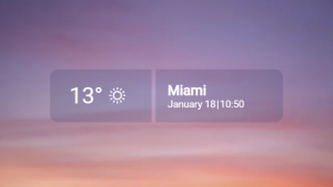 Weather - Layout 6 - digital signage template
