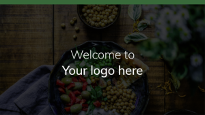Welcome - Layout 4 - digital signage template