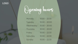 Wellness - Layout 5 - digital signage template